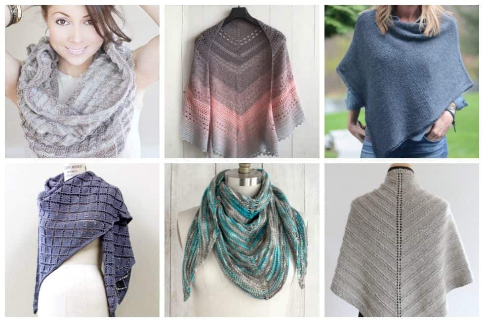 17 Free Shawl and Poncho Knitting Patterns - Ideal Me