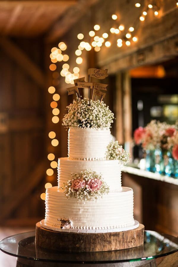 17 Wedding Cake Decorating Ideas Perfect for Rustic