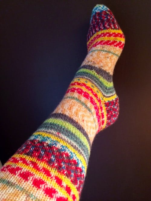 12 Sock Knitting Patterns for Beginners Using Circular ...