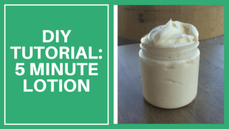 This Creamy Lotion Takes Under 5 Minutes To Make