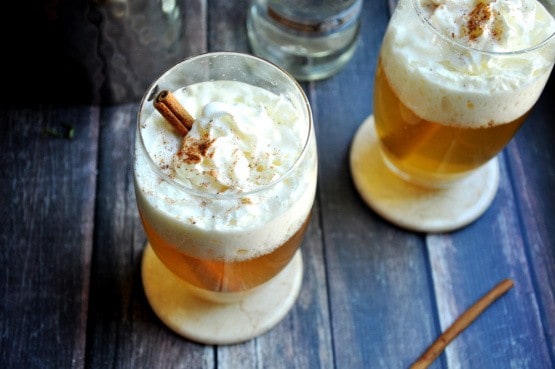 Hot-apple-pie-punch. A party isn't a party without some crowd pleasing cocktails. Save your sanity at your next party by having a few of these make-ahead big batch cocktails mixed and ready to serve. Click here to check out these delicious big batch cocktail recipes now.