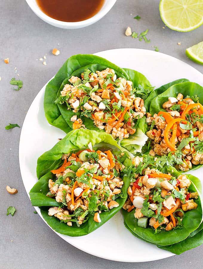 healthy-asian-chicken-lettuce-wraps