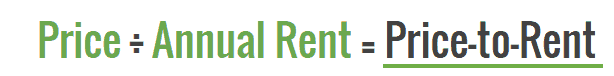 price-to-rent-ration
