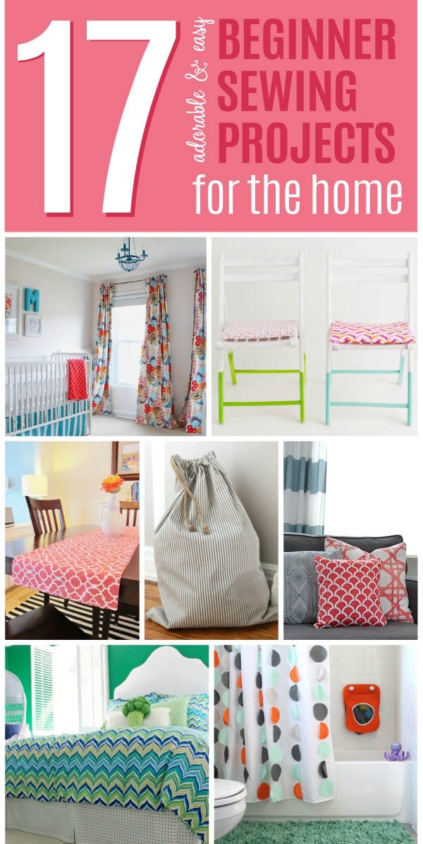 23 Easy Sewing Projects for Your Home – Our Home Made Easy