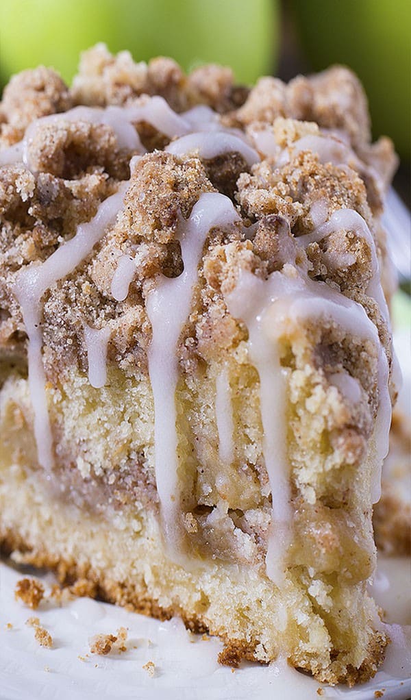 Cinnamon Apple Crumb Cake - These Fall recipes are perfect for the holidays and for any time you want to bring the delicious smells of apple, cinnamon, and pumpkin into your home. You're guaranteed to find a fall flavor you love with these 18 delicious fall dessert recipes.