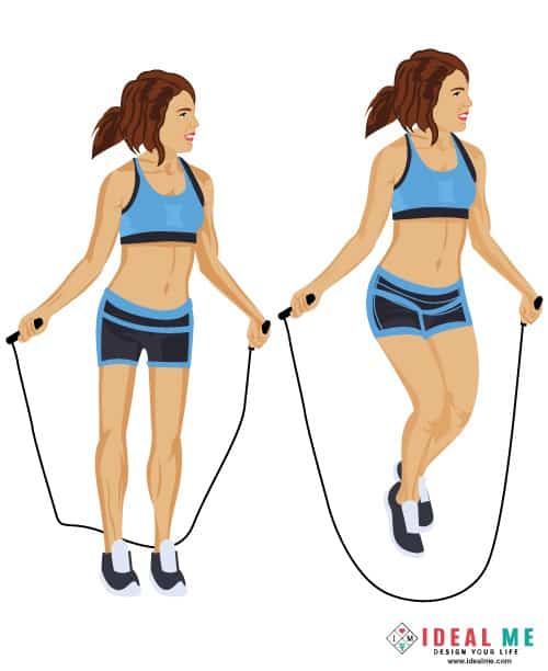 Jump Rope - Check out this awesome 10 minute Rosie the Ripper giant set 100-calorie workout. Giant sets are great for people looking to burn extra body fat in a short amount of time.