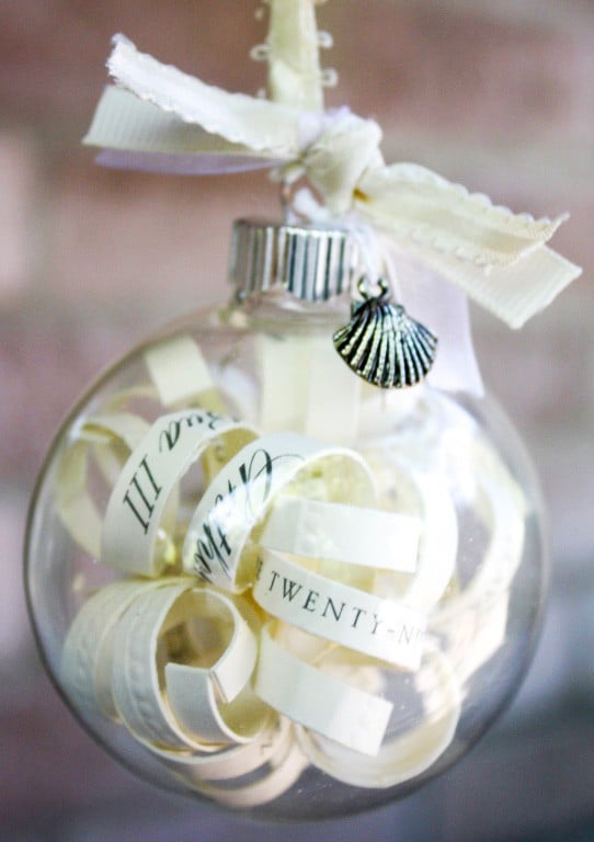 Wedding Invitation Ornament - Are you struggling to figure out what to get your favorite newlyweds? Don't stress! We've got the perfect thoughtful DIY wedding gifts that every couple will love. 