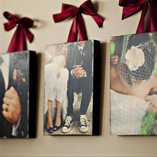 Modge Podge Photo Transfer - Are you struggling to figure out what to get your favorite newlyweds? Don't stress! We've got the perfect thoughtful DIY wedding gifts that every couple will love. 