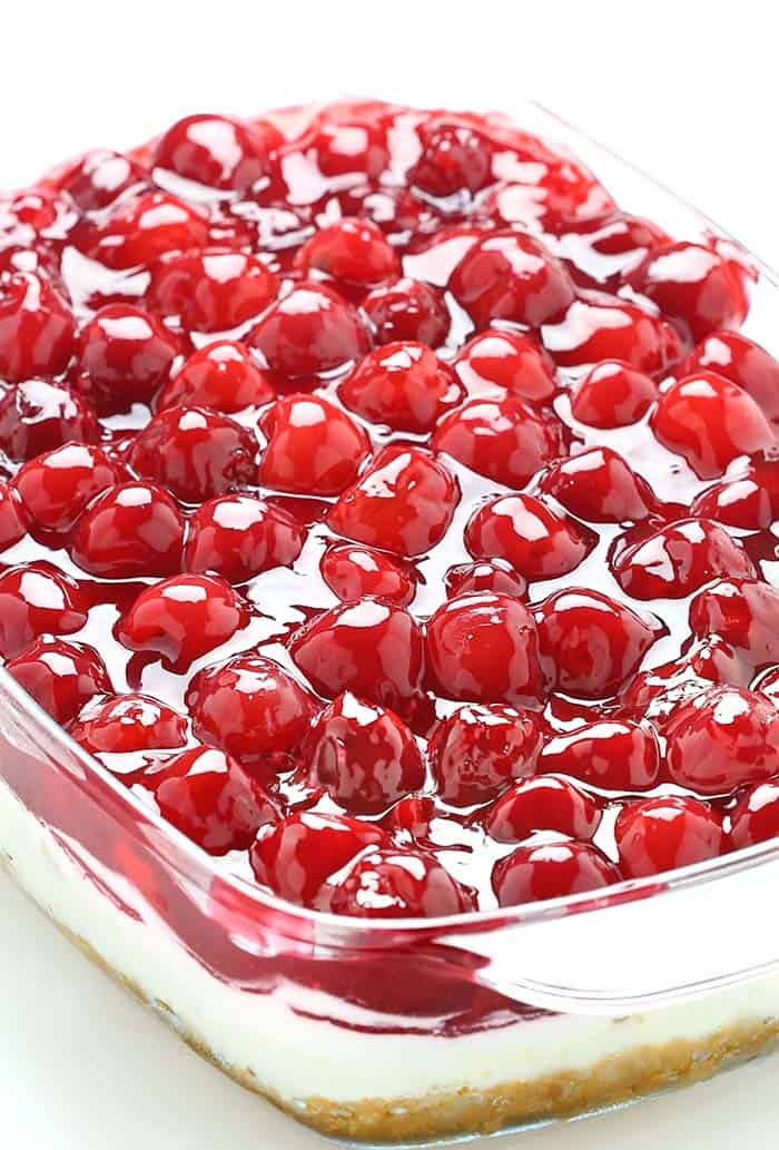 Cherry Cheesecake - Check out our list of 20 of the best easy desserts to feed a crowd. Be prepared for empty dishes and a round of applause when you bring one of these recipes to your next event.