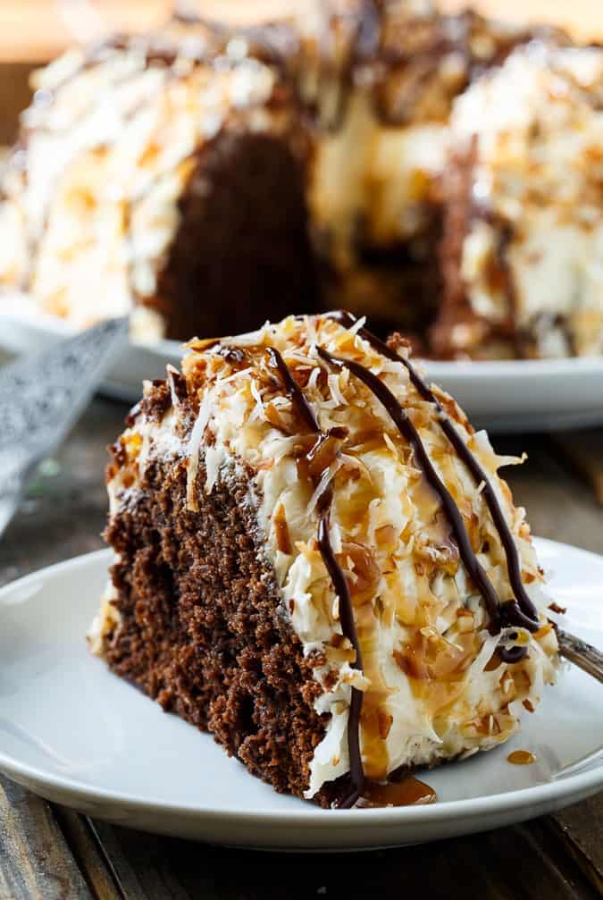 Samoa Bundt Cake - Check out our list of 20 of the best easy desserts to feed a crowd. Be prepared for empty dishes and a round of applause when you bring one of these recipes to your next event.
