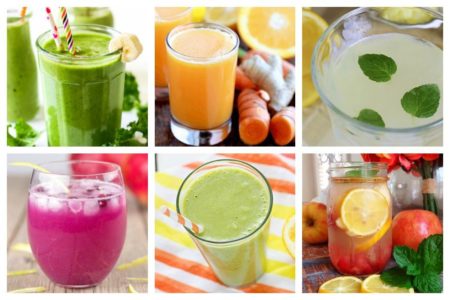 Detoxing with drinks is a great way to lose weight and give your system a break from unhealthy food. Here's our list of post-holiday cleansing drinks