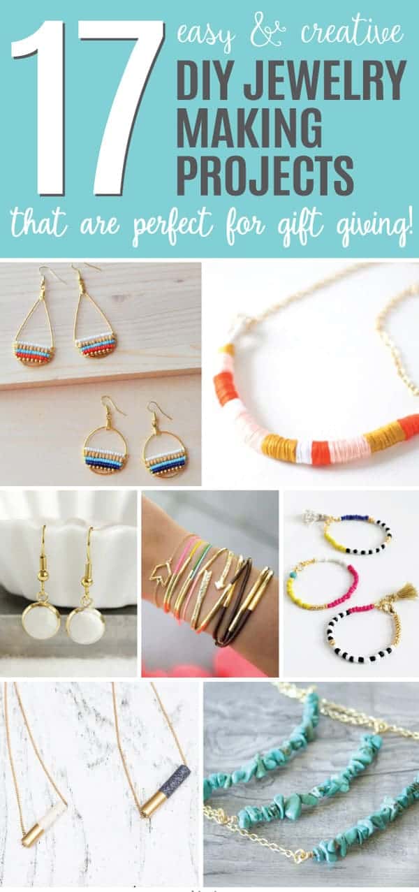 We've found 17 of the best jewelry ideas you can make that your friends will love to wear. Check out our easy and creative DIY jewelry making projects now!