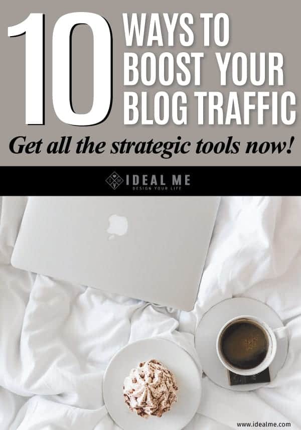 10 Ways To Boost Your Blog Traffic.It's no big secret, just a set of strategic tools other bloggers have successfully used to explode their blog traffic.
