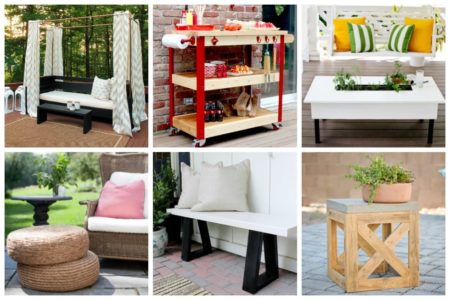 It's not difficult to transform your yard into a space you'll love with these 17 DIY outdoor furniture ideas that will make your yard more welcoming.