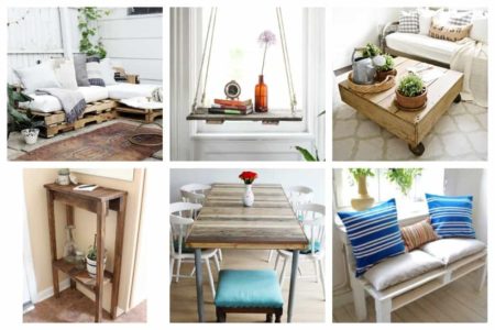 These simple DIY pallet projects are no-frills and downright beautiful and easily customizable. From shelves to coffee tables, and headboards to desks, we've got you covered. Here are 15 awesome things you can build with pallets today.