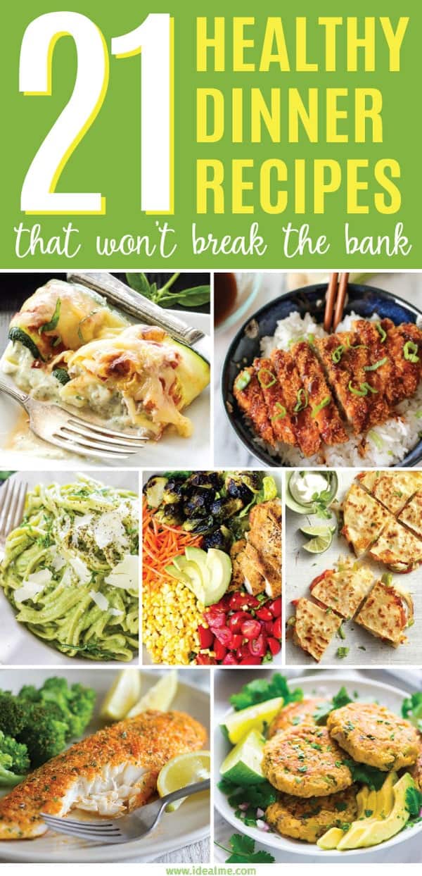Homecooked meals don't have to be a pricey affair. You can cook delicious meals without sacrificing taste or nutrition. Here are 21 healthy dinner recipes that make eating healthy on a tight budget feel easy!
