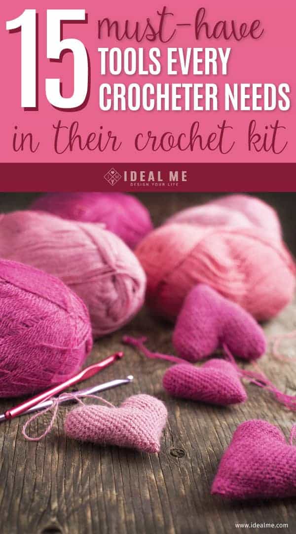 Here's a list of all the must-have tools every crocheter needs to have in their crochet kit.