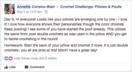 crochet challenge
