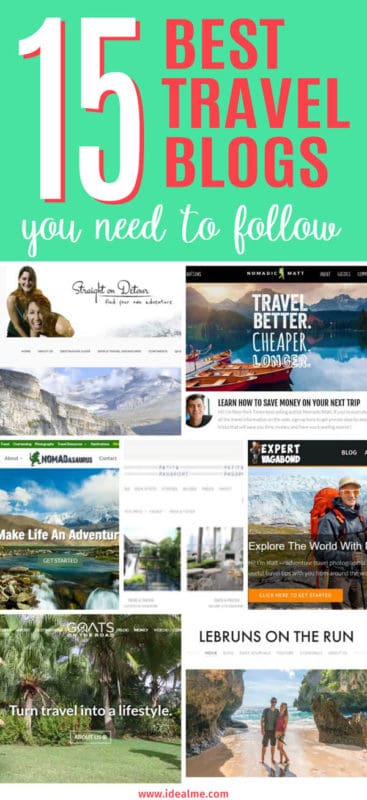 15 Best Travel Blogs to follow