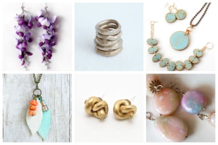 These are clay polymer jewelry projects that are not only easy to make, but can be gorgeous pieces you can actually wear and even gift to others.