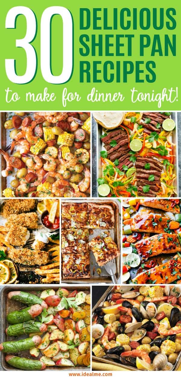 Sheet pan meals are a dinnertime game changer. Browse through some of these amazing and delicious sheet pan recipes and find your next fuss-free meal.