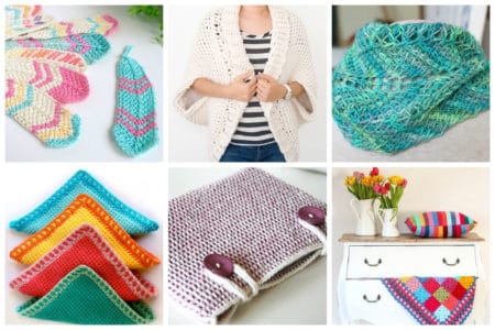 We've tracked down these 15 fun tunisian crochet projects for you to make. The result is a beautiful woven looking pattern that's thick and luxurious.