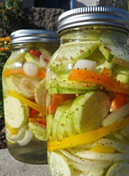 cucumber salad - recipe canning vegetables