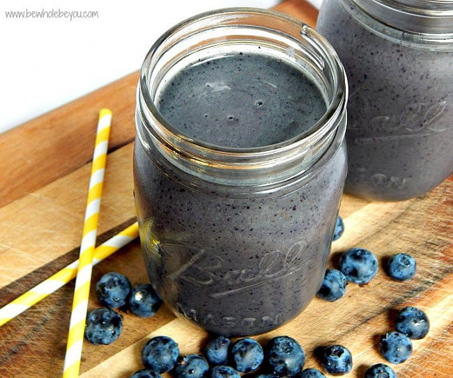 Anti-Inflammatory Blueberry Smoothie - easy smoothie recipes