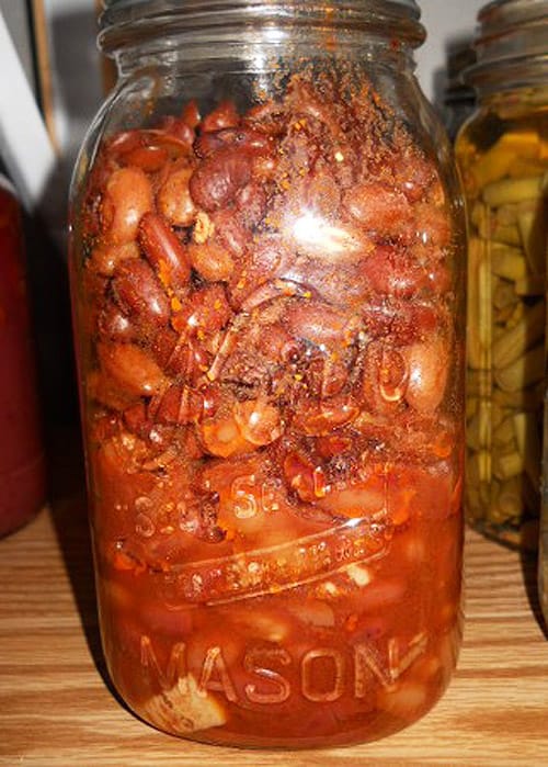 Canned Pork and Beans - recipes for canning beans