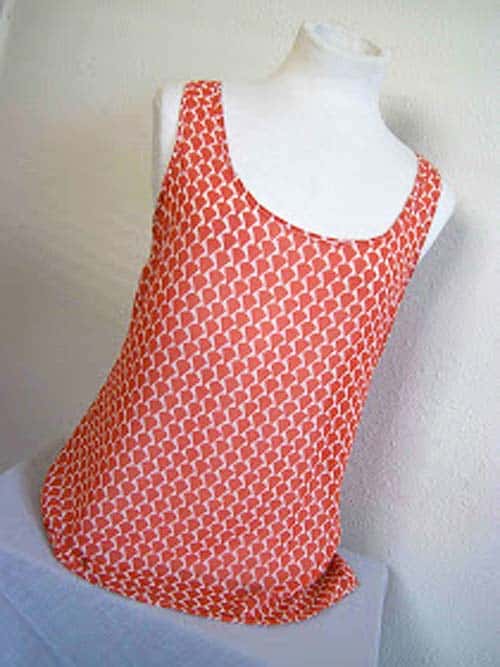 Easy As Pie Tank - how to sew a shirt