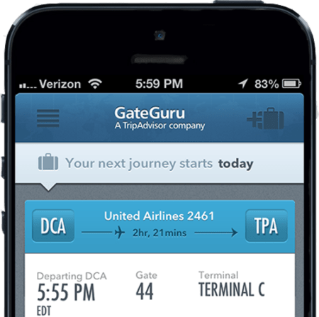 Gate Guru - apps for travel