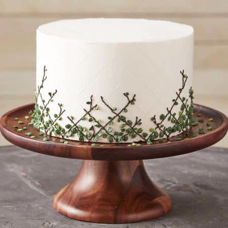 Leafy Lattice - birthday cake decorating ideas