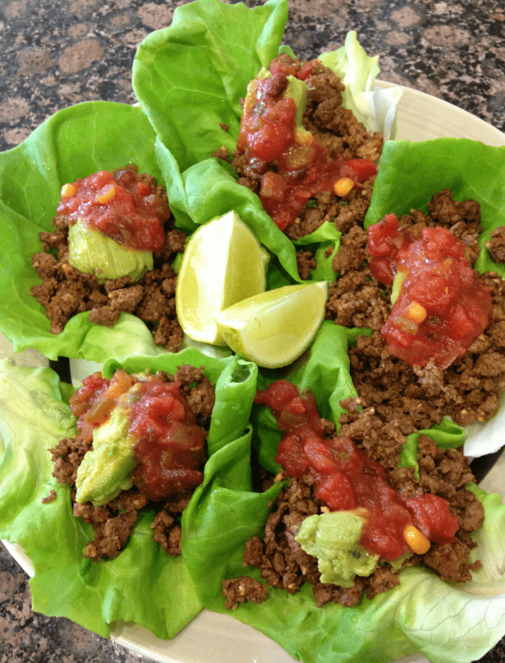 Lettuce Wrap Tacos - quick paleo recipes
