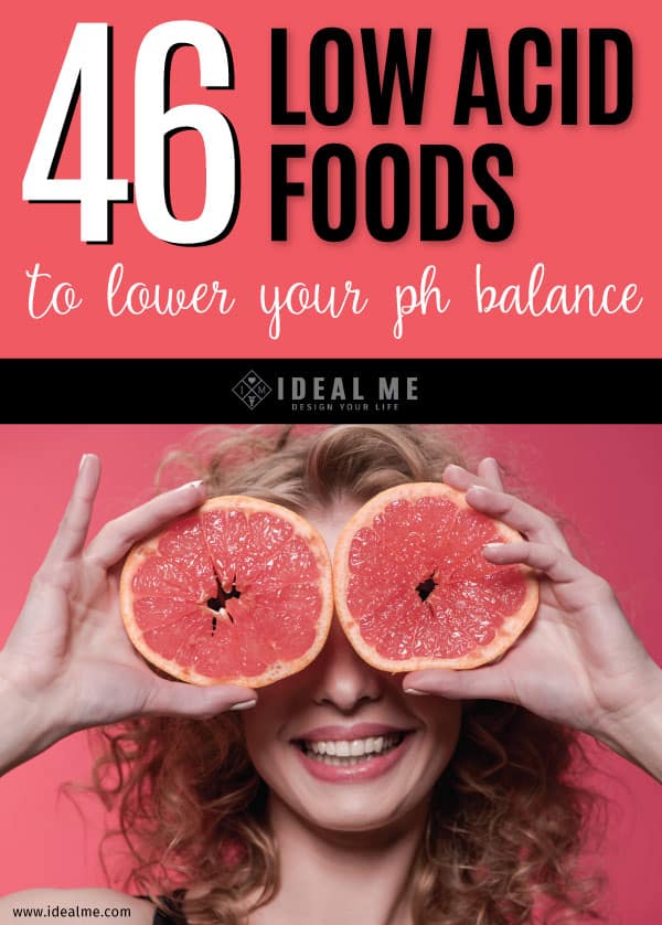 Eating too many acidic foods can disrupt the natural pH balance of our body. Consider lowering your intake of acidic foods with these 46 low acid food options.