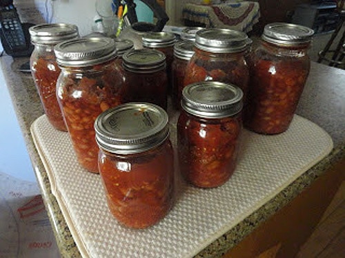 Pressure Canning Bush Beans - recipes for canning beans