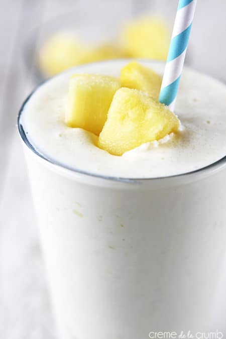 Skinny Pineapple Smoothie - easy smoothie recipes