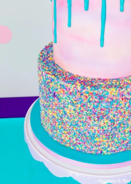 Sprinkle Cake - birthday cake decorating ideas