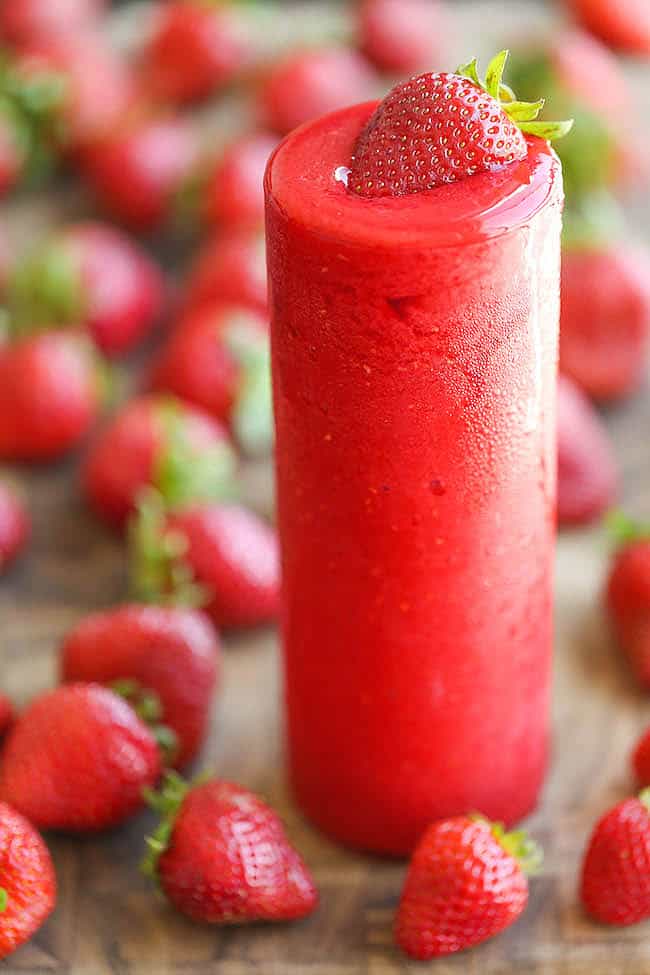 Strawberry Lemonade Smoothie - easy smoothie recipes