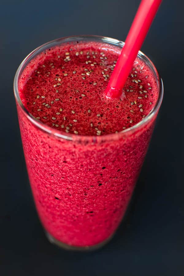 Very Berry Morning Smoothie - easy smoothie recipes