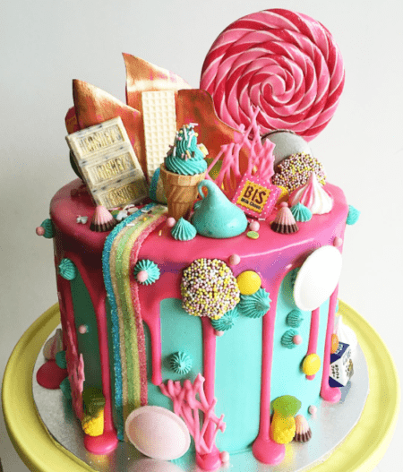 candyland cake - kids birthday cake ideas