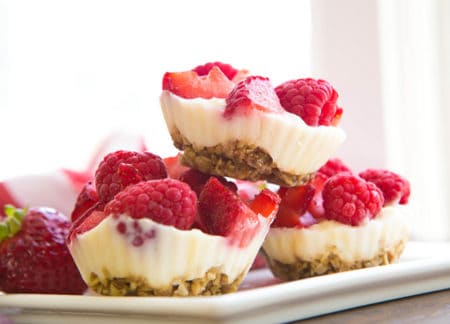 FroYo Berry Bites - easy healthy desserts