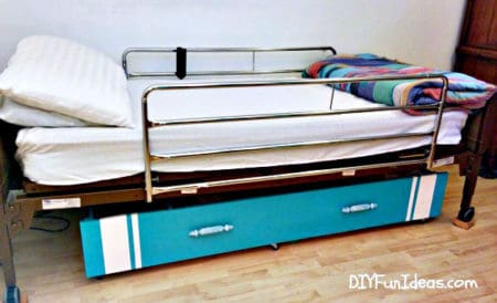 under the bed storage - easy storage ideas