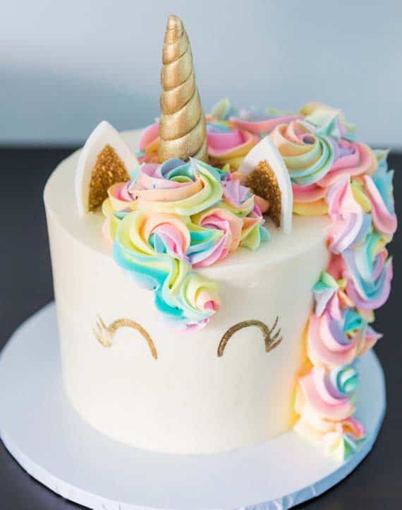 unicorn cake - kids birthday cake ideas