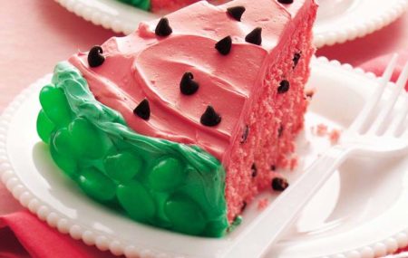 watermelon cake - kids birthday cake ideas