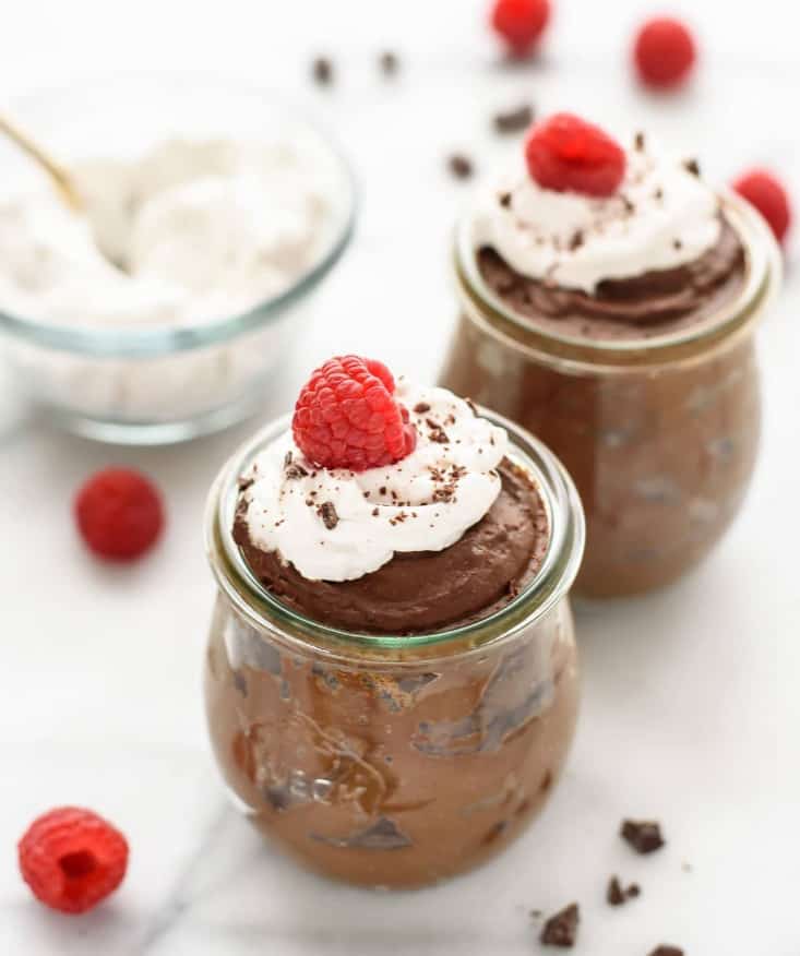 Avocado Chocolate Mousse - easy healthy desserts