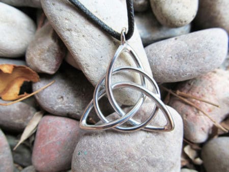 Celtic Triquetra Knot Pendant - celtic knot