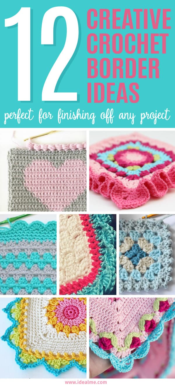 Sometimes finding ideas for crochet borders can be challenging. With that in mind, we've found these 12 creative crochet border ideas to get you started.