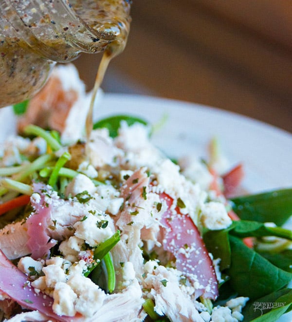 Homemade Greek Vinaigrette - paleo salad dressings