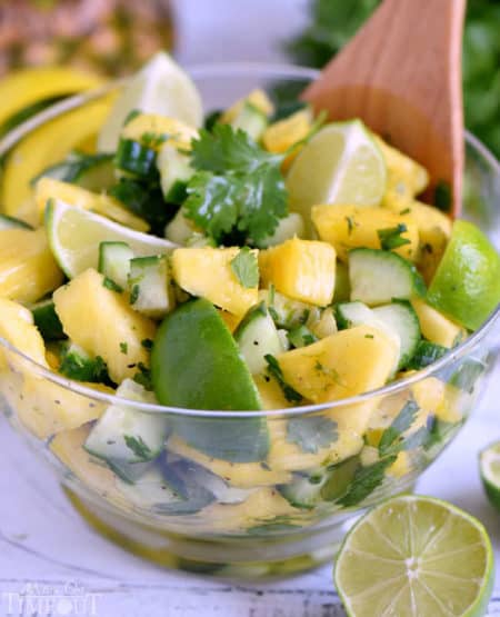Pineapple Cucumber Salad - gluten free meals