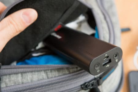 Portable Battery - travel packing list